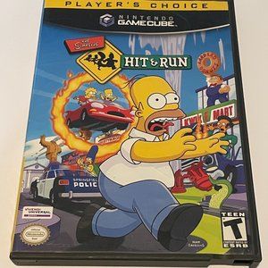 The Simpsons Hit & Run Player's Choice Edition Nintendo Gamecube Complete in Box